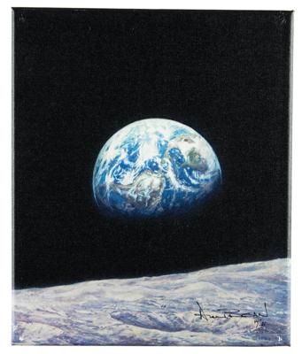 Lot #9350 Alan Bean Signed Giclee Print: 'Mother Earth' - Image 1