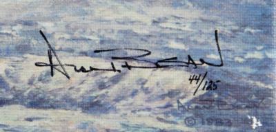Lot #9350 Alan Bean Signed Giclee Print: 'Mother Earth' - Image 2