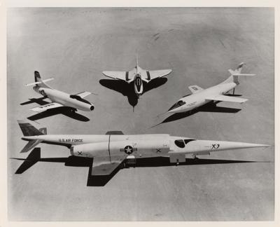 Lot #9058 Douglas X-3 Stiletto (4) Original Photographs - Image 1