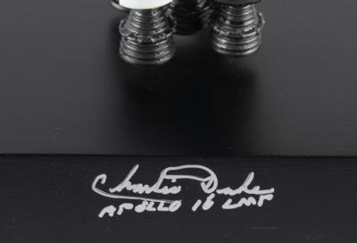 Lot #9501 Charlie Duke Signed Saturn V Rocket Model - Image 4