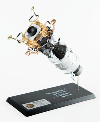 Lot #9420 Fred Haise Signed Apollo 13 Model - Image 1