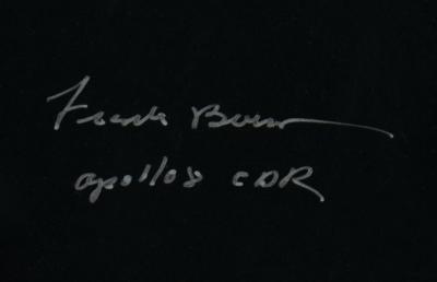 Lot #9215 Frank Borman Signed 'Earthrise' Poster - Image 2