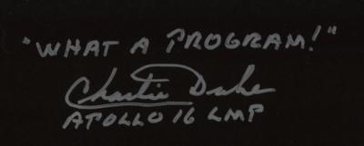 Lot #9514 Charlie Duke Signed Panoramic Photograph - Image 2