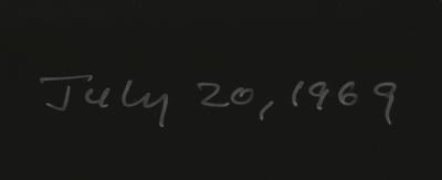 Lot #9286 Michael Collins Oversized Signed Photograph - Image 4