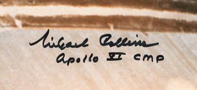 Lot #9288 Michael Collins Oversized Signed Photograph - Image 2