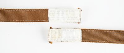Lot #9424 Edgar Mitchell's Apollo 14 Flown Heel Restraints - Image 3