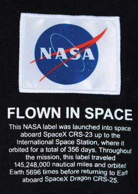 Lot #9892 SpaceX/ISS NASA Patch (Attested as Flown) - Image 2