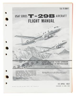 Lot #9038 Convair T-29B Flying Classroom Flight Manual - Image 1