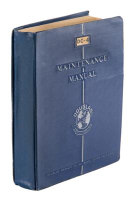 Lot #9039 Douglas DC-4 Maintenance Manual - Image 1