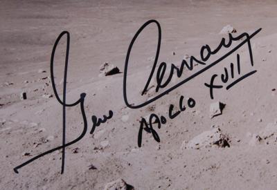 Lot #9559 Gene Cernan Signed Panoramic Photograph - Image 3