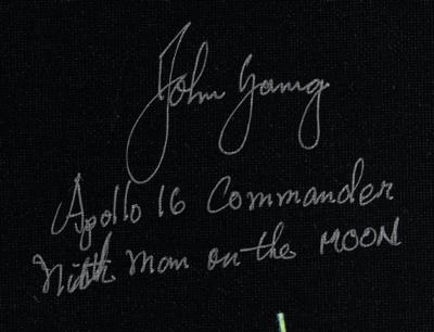 Lot #9579 John Young and Alan Bean Signed Limited Edition Giclee Print - Image 3