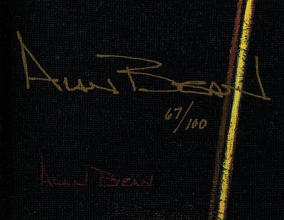 Lot #9579 John Young and Alan Bean Signed Limited Edition Giclee Print - Image 4