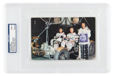 Lot #9472 Jim Irwin Signed Photograph - PSA MINT 9 - Image 1