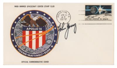 Lot #9504 John Young Signed Insurance Cover - Image 1