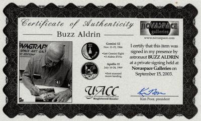 Lot #9583 Astronauts (12) Multi-Signed Book - Image 14