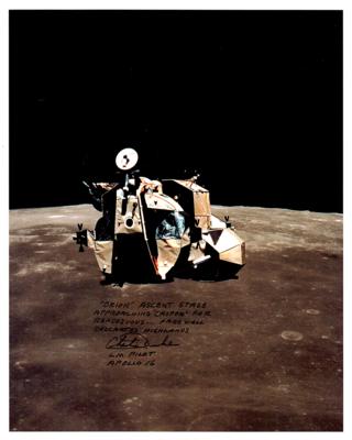 Lot #9519 Charlie Duke Oversized Signed Photograph - Image 1