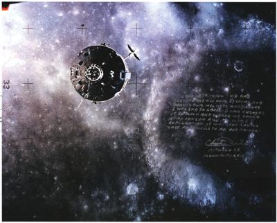 Lot #9520 Charlie Duke Oversized Signed Photograph - Image 1