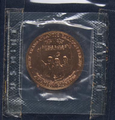 Lot #9046 First Atlantic Balloon Crossing (3) Flown Items - Image 3