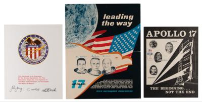 Lot #9622 Manned Flight Awareness (11) Posters and Certificates - Image 2