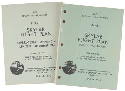 Lot #9735 Skylab 2 and 3 Flight Plans - Image 1