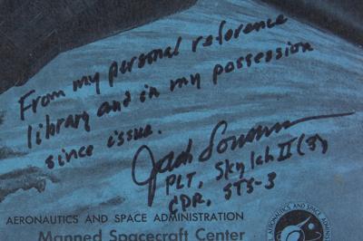 Lot #9105 Jack Lousma's Mercury Project Summary Report - Image 2