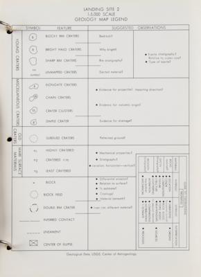 Lot #9270 John Young's Apollo 11 Training-Used Lunar Surface Maps Book - Image 3