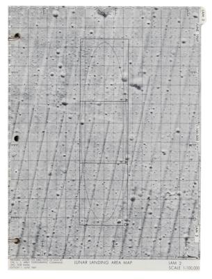 Lot #9270 John Young's Apollo 11 Training-Used Lunar Surface Maps Book - Image 5