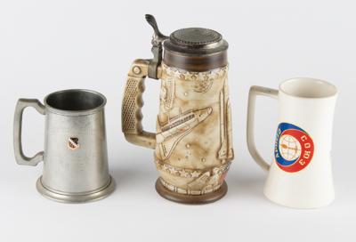 Lot #9106 Deke Slayton's Steins and Mugs