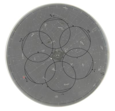 Lot #9377 James Lovell's Apollo 13 Training-Used LM Star Chart - Image 3