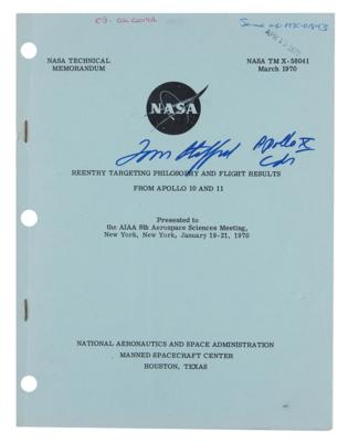 Lot #9250 Gordon Cooper's Apollo 10 Training Papers and Documents - Image 1