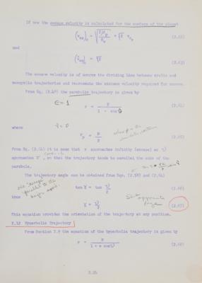 Lot #9137 Theodore Freeman's NASA Astronaut Group 3 Training Binder - Image 11