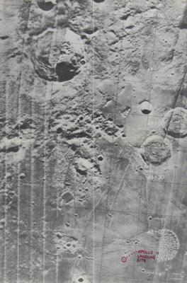 Lot #9378 Fred Haise's Training-Used Apollo 13 LM Orbit Monitor Chart - Image 3