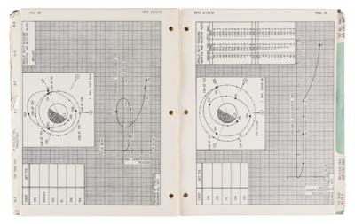 Lot #9509 Fred Haise's Training-Used Apollo 16 LM Timeline Book - Image 4