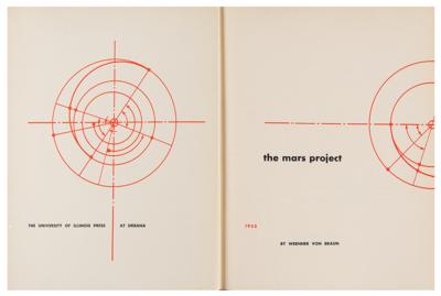 Lot #9686 Wernher von Braun: First Edition of The Mars Project - Image 2