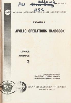 Lot #9623 Apollo 2 'Lunar Module 2' Operations Handbook - Vol. I - Image 2