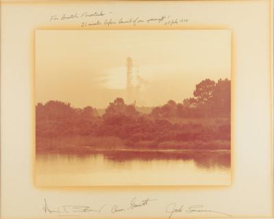 Lot #9737 Skylab 3 Oversized Signed Photograph - Image 1