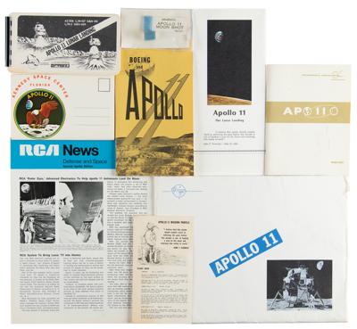 Lot #9334 Apollo 11 Ephemera Group Lot - Image 3