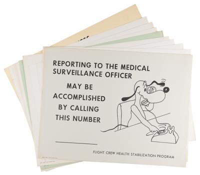 Lot #9600 Flight Crew Health Stabilization Program Posters and Manuals - Image 2