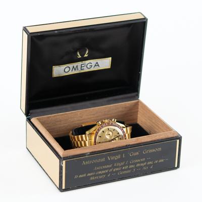 Lot #9001 Gus Grissom 18K Gold Omega Speedmaster Professional 1969 Apollo 11 Commemorative Watch - Image 9