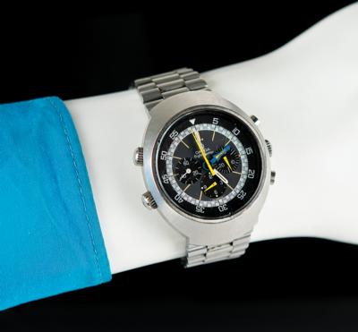 Lot #9007 Soyuz 14/Salyut 3: Yuri Artyukhin's Flown Omega Flightmaster Chronograph - Image 2