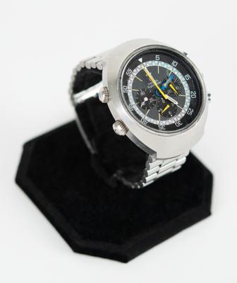 Lot #9007 Soyuz 14/Salyut 3: Yuri Artyukhin's Flown Omega Flightmaster Chronograph - Image 3