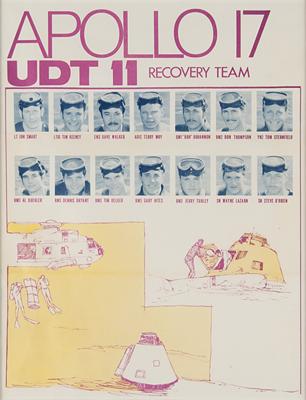 Lot #9525 Apollo 17 Flown CM Rescue Arrow and Recovery Team Wetsuit - Image 9