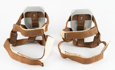 Lot #9423 Stuart Roosa's Apollo 14 Heel Restraints (Attested as Flown) - Image 1