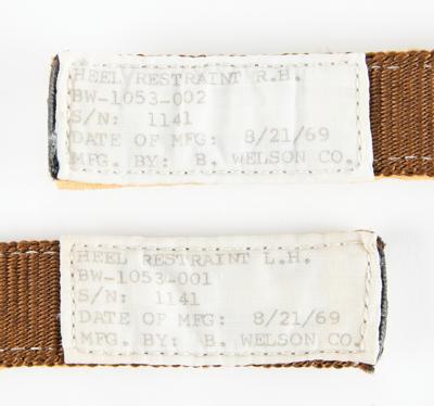 Lot #9423 Stuart Roosa's Apollo 14 Heel Restraints (Attested as Flown) - Image 3