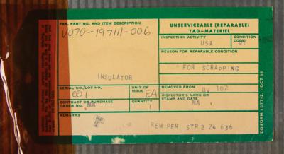 Lot #9771 Space Shuttle Columbia Multi-Mission Flown Insulation Sheet - Image 4