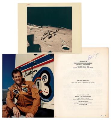 Lot #9738 Bill Pogue Handwritten Notes and (6) Signed Items - Image 3