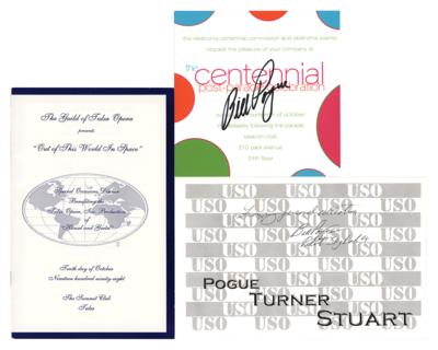 Lot #9738 Bill Pogue Handwritten Notes and (6) Signed Items - Image 4