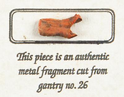 Lot #9868 Explorer I Satellite: Launch Complex 26 Gantry Fragments - Image 2