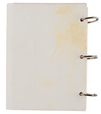 Lot #9447 Dave Scott's Apollo 15 Flown CSM Contingency Checklist - Image 9