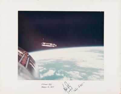 Lot #9129 Dave Scott's Gemini 8 Signed Photograph - Image 1